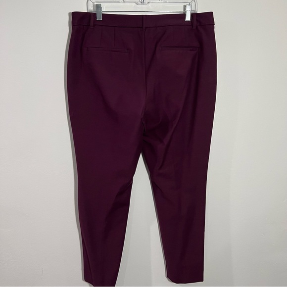 White House Black Market Comfort Stretch Slim Ankle Pants Size 14 - Picture 6 of 13